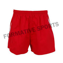 Customised Sublimated Cut And Sew Rugby Shorts Manufacturers in Afghanistan